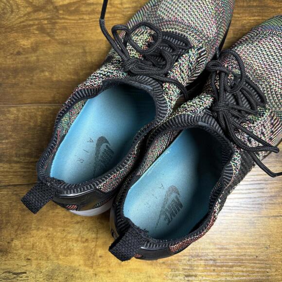 Nike Air Zoom Mariah Flyknit Racer Shoes Mens 10.5 Multicolor Running - Picture 7 of 8